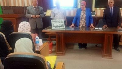 مدير تعليم القليوبية تتابع تدريب الناجحين في مسابقة ٣٠ الف معلم