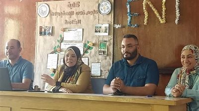 العمل التطوعى ندوه بكلية ذوي الاحتياجات ببني سويف