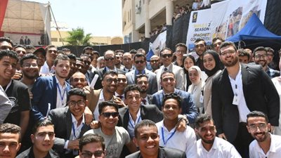 تفاصيل إنطلاق أكبر مسابقة على مستوى الجامعات فى جامعة حلوان.. صور