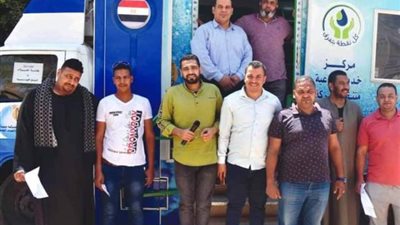 بدء التعاقد على الوصلات المنزلية لمشروع صرف صحى ادفا فى سوهاج