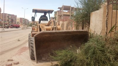 حملات مكثفة للنظافة والتجميل ورفع الإشغالات بحدائق اكتوبر.. صور