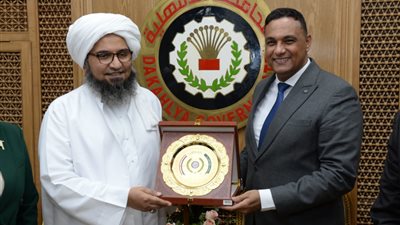الحبيب علي الجفري فى صالون المنصورة الثقافى اليوم