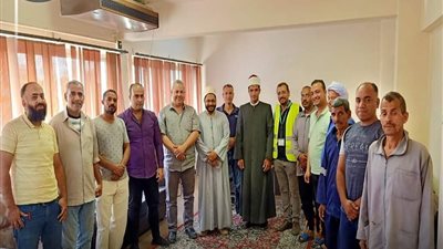مياه المنيا:التعاون مع الازهر لنشر التوعية بترشيد استهلاك
