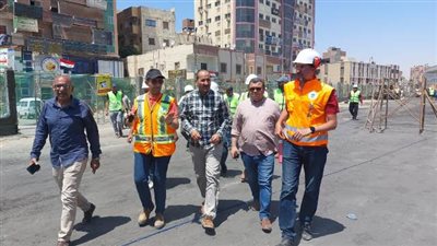 علام يتابع مستجدات تأهيل معرض شباب مصر ببنى سويف