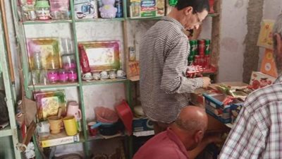 ضبط ٢٢ مخالفة فى حملة تموينية على المحلات والمخابز بابوقرقاص