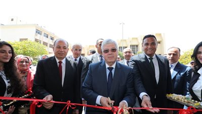 وزير التعليم العالي يفتتح عدة مشروعات تعليمية بجامعة المنصورة