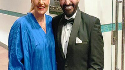 يسرا تحتفل مع حميد الشاعري بحفل زفاف ابنته نبيلة
