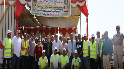 إحلال وتجديدمحطة مياه دير جبل الطير ب 8 مليون جنية
