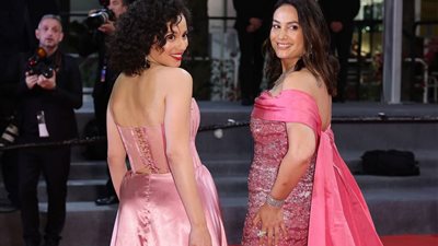 هند صبرى فى مهرجان كان لحضور فيلمها 