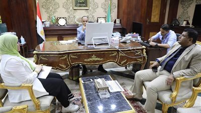 نائب محافظ المنيا يشارك ف اجتماع وزير التنمية بشأن توريد القمح