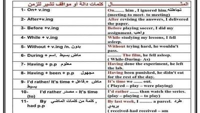 لضمان التفوق..أقوى أسئلة قواعد اللغة الانجليزية للثانوية العامة