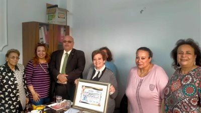 نائب مجلس منظمة خريجي الأزهر يزور جمعية الشابات المسيحية بالمنيا