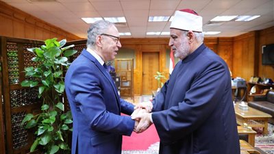 وكيل الأزهر يستقبل رئيس مؤسسة إسلام فرنسا لبحث سبل التعاون