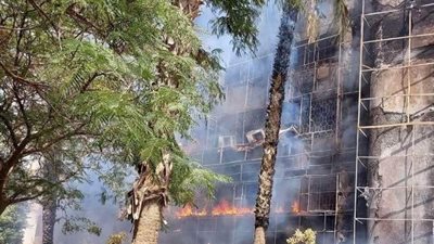 تعرف على تفاصيل وأسماء المصابين فى حريق حى 15 مايو.. بالصور