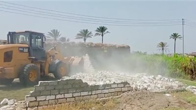 ازاله31 حالة تعدي بالمرحلة الثانية من الموجة ٢١ بالدقهلية