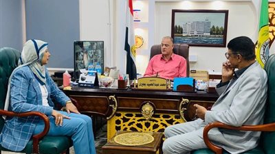 مدير تعليم الإسماعيلية يبحث التعاون المشترك مع المديرية المالية