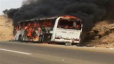 احتراق 18 فى حادث تصادم حافلة بنيجيريا