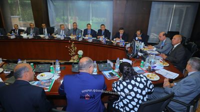 الفريق مهندس كامل الوزير يتابع اخر المستجدات الخاصة بإنشاء محطة متعددة الاغراض على رصيف 55 بميناء الاسكندرية