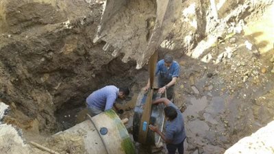 محافظ أسيوط: تحويله مرورية بالطريق الدائري لإصلاح خط المياه الرئيسي