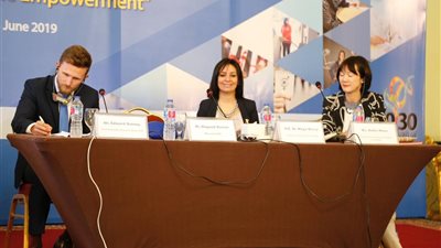 مايا مرسى : لأول مرة في مصر يوجد استراتيجية خاصة بالمرأة
