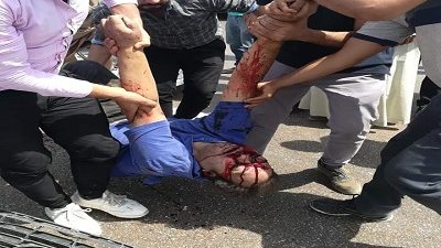 انقلاب ٣ سيارات اعلى محور ٢٦ يوليو