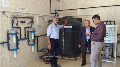 مدير فرع الشرقية يستعجل اعمال تطوير مركز طبى العاشر من رمضان