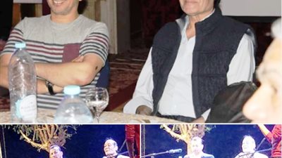 الموسيقار أحمد الحجار فى أمسية ثقافية بالاوبرا