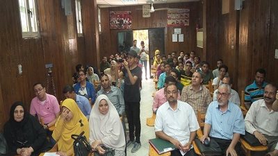 اجتماع موسع لمناقشة الصعوبات التي تعوق الطلاب المبتكرين والمخترعين