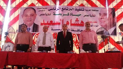 محافظ الغربية .. مساعدات وقوافل طبية تجاوزت 435 ألف جنيه بقرية شونى بطنطا ضمن مبادرة 
