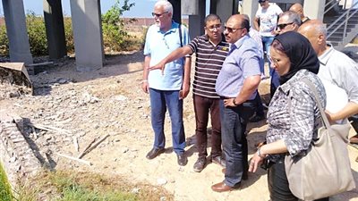 تسليم موقع محطة الرفع ببورفؤد لخدمة مشروعات شرق القناة