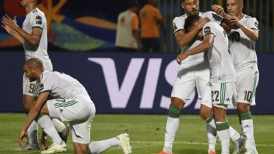 المجموعة الثالثة.. الجزائر تسجل الهدف الاول أمام السنغال