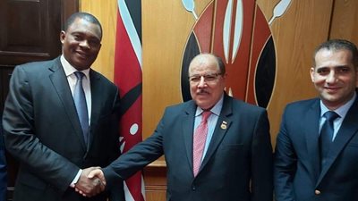 إسماعيل نصر الدين من البرلمان الكينى: الشركات تتهافت على الاستثمار فى مصر