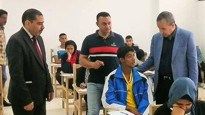الشرقاوي يتفقد أعمال امتحانات الفصل الدراسي الثاني
