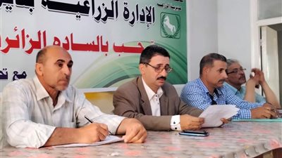 اجتماع مديرى الجمعيات الزراعية بديرب نجم