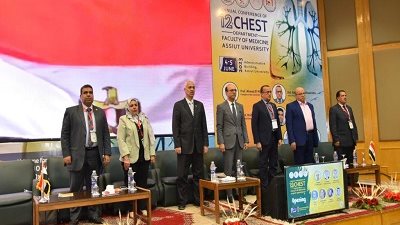 رئيس جامعة أسيوط يفتتح المؤتمرالسنوي لقسم الأمراض الصدرية