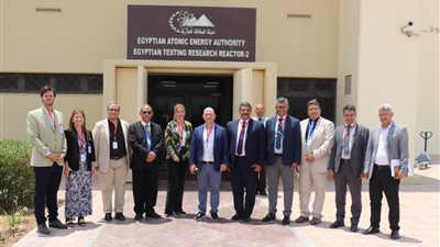 سفير الأرجنتين الجديد في زيارة لمجمع مفاعل مصر البحثي الثاني