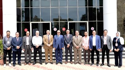 رئيس جامعة المنصورة يفتتح ملتقى التوظيف لمعهد تكنولوجيا المعلومات