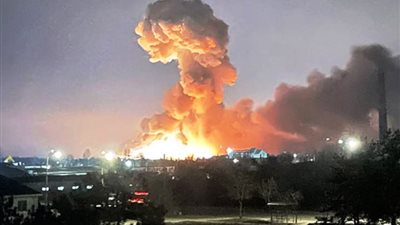 سماع دوي عدة انفجارات في كييف وخاركوف