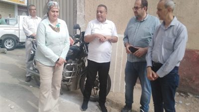 مدير تعليم القليوبية تتابع أعمال التطوير بديوان عام المديرية