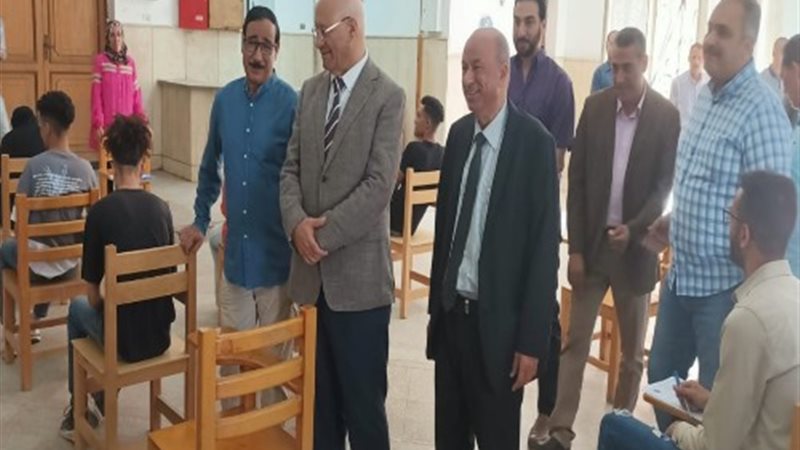 امتحانات جامعة بنها