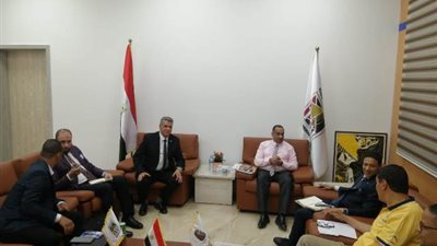 رئيس جامعة طيبة التكنولوجية يستقبل وفد الهيئة العربية للتصنيع