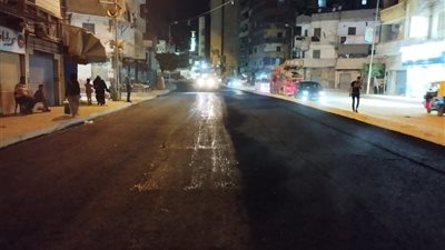 تخصيص نحو 46 مليون جنية لرصف 9 شوارع رئيسية بحي شرق