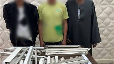 ضبط شخصين لسرقتهما نوافذ مراكز الشباب بالقاهرة