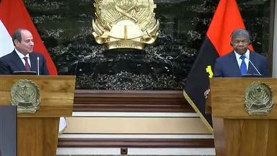الرئيس الأنجولي: العلاقات مع مصر مهمة للبلدين