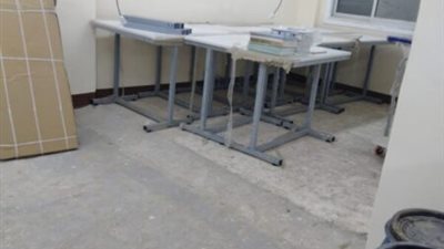 وصول معدات مصنع السجاد ومشغل بقرية حياة كريمة بمطوبس