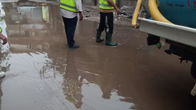 القاضي يتابع إزالة الآثار الناجمة عن موجة الطقس السئ
