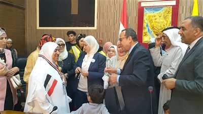 محافظ شمال سيناء يودع حجاج قرعة وزارة الداخلية