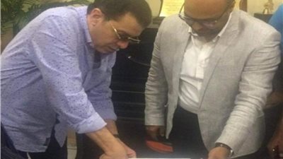 مصطفى كامل يتقدم بأوراق ترشحه على مقعد نقيب الموسيقيين.. صور