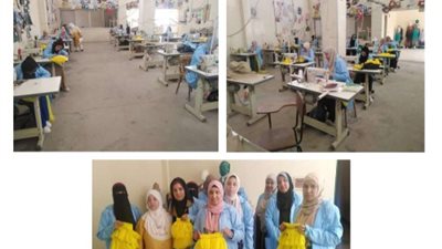 وزارة العمل تختتم برامج تدريبية على مهنة التفصيل بالقليوبية