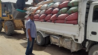 القاضى ضبط 18طن قمح بدون ترخيص بمركز ملوى بالمنيا